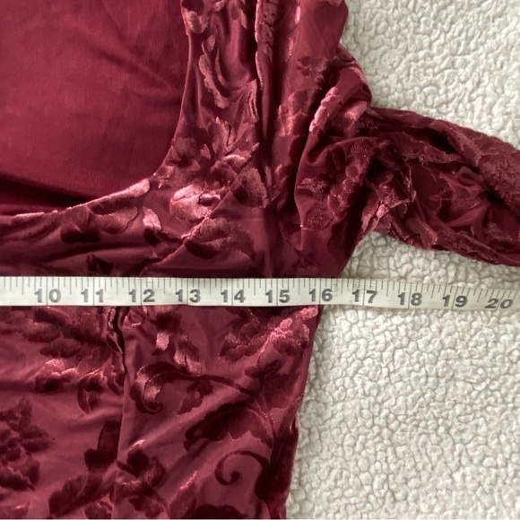 Free People Lotta Love Velvet Slip Mini Dress Lined small - Picture 9 of 12